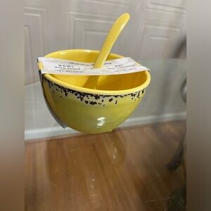 - Brand New Ice Cream Bowl With Spoon